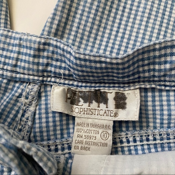 Vintage Ginham High Waisted Tapered Pants - Picture 2 of 3